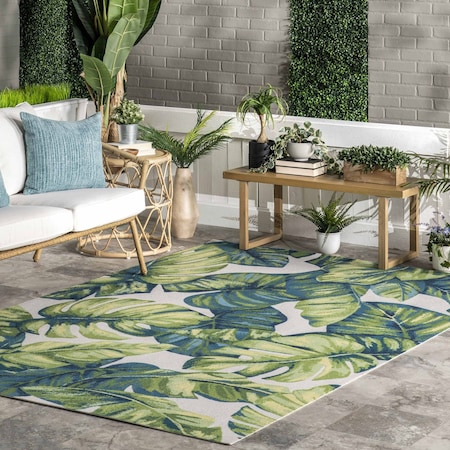 Nuloom Lisa Floral Indoor/Outdoor Area Rug 8ft HJOA04A-S808